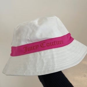 Juicy Couture White Bucket Hat